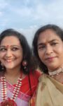 Kajal Rochwani  Chairperson of Royal Femme Club  Celebrates MAHALAYA Along With Her Members At Juhu Mumbai