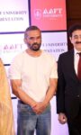 Actor Suniel Shetty Adds Muscles To AAFT’s Education Mission