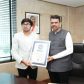 CM Devendra Fadnavis Felicitates Samudra Jetha Aryan Singh Dadiala At Mantralaya