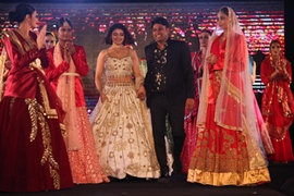 Actress Prachi Desai Walk For Designer Gagan Kumar At Dubai