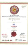 Aries Group Of Companies Awarded The BEST BRAND Title By Middle East Branding And Marketing Leadership Awards 2020