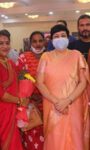 Mrs  Kajal Ghosh Rochwani  Founder of Royal Femme Club  organized Kaali Puja  At Andheri West. Dr  Bharati Lavekar – MLA  Versova Vidhaan Sabha Was Honorable Chief Guest