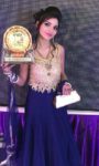 Bollywood Actress Neha Bansal received Netaji Subhash Chandra Bose Nobel Peace Award